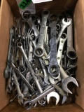 Lot of Assorted Box and Combination Wrenches