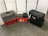 Lot of Assorted Tool Boxes