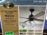 Hampton Bay Malone 54 in. LED Ceiling Fan