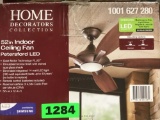 Home Decorators Collection Petersford 52 in. Integrated LED Indoor Ceiling Fan