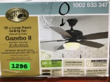 Hampton Bay Gazebo 52 in. LED Indoor/Outdoor Ceiling Fan