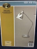 Hampton Bay 20.5 in. Gooseneck Desk Lamp