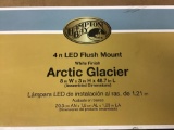 Hampton Bay Arctic Glacier Small LED Flush Mount