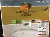 Hampton Bay Dimmable 20 in. Flush Mount Ceiling Light Fixture 2200 Lumens