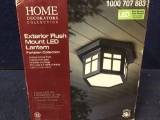 Home Decorators Collection LED Outdoor Hanging Flush Mount