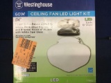 Westinghouse 1-Light LED Schoolhouse Ceiling Fan Light Kit
