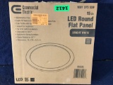 LED 15in. Round Flat Panel