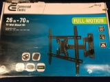 Commercial Electric Full Motion TV Wall Mount Kit for 26 in. - 70 in. Televisions