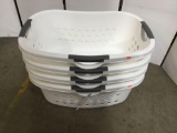 (4) Laundry Baskets