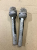 (2) Vintage EV RE18 Dynamic Super-Cardiod Microphones