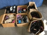 Lot of (7) Boxes of Police Radio Equipment