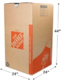 The Home Depot Heavy-Duty Tall Wardrobe Moving Box
