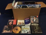 Lot of Assorted CDs and Books