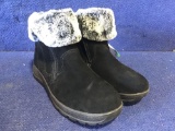 Khombu Womens Size 9 Boot in Black/Grey