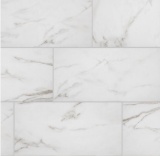 (9) Cases of Florida Tile Home Collection Michelangelo Calacatta Rectified Porcelain Floor and Wall