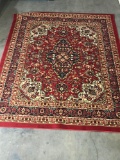 Ottomanson Homeline Collection 9ft.x8ft. Red Rug