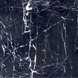 (13) Cases of Premium Natural Stone Black With Vein Marble Porcelain Tile