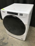 Whirlpool 7.4 cu. ft. 240-Volt White Stackable Electric Dryer with Steam and WRINKLE SHIELD Plus