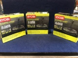 Lot of (3) RYOBI 12 in. 2,300 PSI Electric Pressure Washers Surface Cleaner