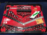 Husky 30-Piece SAE and Metric Ratcheting Combination Wrench Set