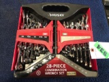Husky 28-Piece SAE and Metric Combination Wrenches Set