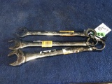 Lot of (3) SAE Husky Combination Wrenches