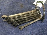 Lot of (6) SAE Husky Ratcheting Combination Wrenches