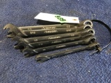 Lot of (6) SAE Husky Ratcheting Combination Wrenches