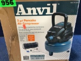 ANVIL Pancake Air Compressor with 7-Piece Accessories Kit