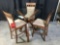 Coaster Round Glass Table with (3) Chairs