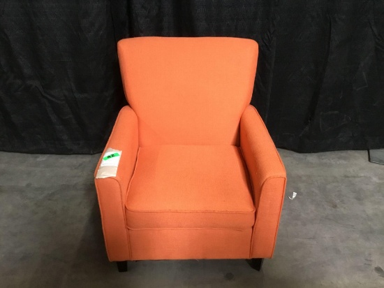 Orange Arm Chair