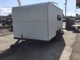 14 ft. Enclosed Trailer with Ramp and Side Access Door