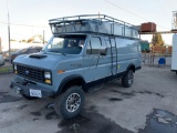 1989 Ford Econoline E-350 4x4 Super Trak Van with R/V Conversion**VEHICLE WAS DRIVEN TO FISCHER LOT*