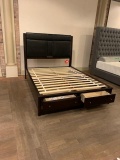Coaster Phoenix King Upholstered Storage Platform Bed