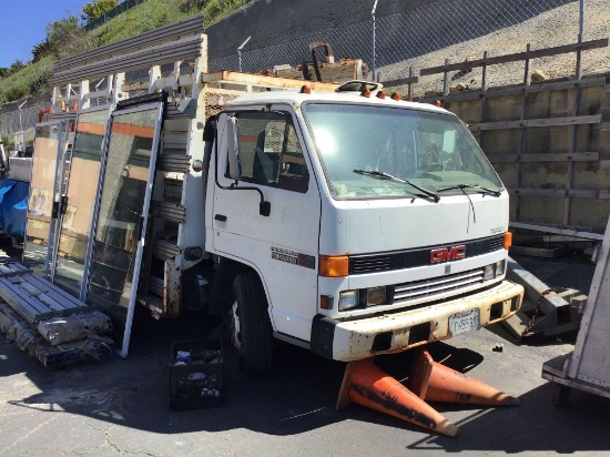 1990 GMC ELECTROMATIC FORWARD Diesel 4000 with 12ft Flat Bed***NOT RUNNING***