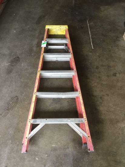6ft. Fiberglass Werner ~A~ Frame Ladder