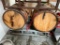 Oak Barrels with Rack