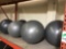 Lot of (6) Inflatable Vinyl Workout Balls