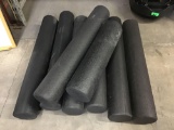 Lot of (8) Assorted Size Recovery Foam Rollers