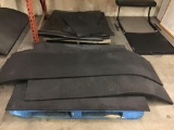 Lot of Assorted Size/Type Rubber Matting Pieces