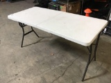 Lifetime Plastic Folding Table