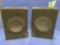Lot of (2) Ultimate Angled Speakers