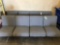 Lot of (2) Gray Upholstered 4-Seat Benches