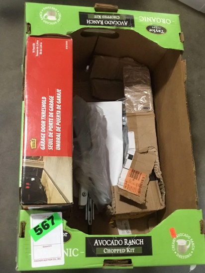 Lot of Tandem Wheel Chocks and Garage Door Threshold