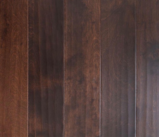 (10) Cases of Blue Ridge Scraped Birch Raisin Click Lock Engineered Hardwood Flooring