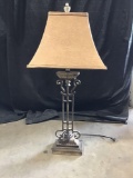 Square Faux Vintage Table Lamp