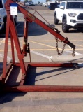 (1)Norco. Shop Hoist. Model# 78002. 1 to 2 Ton capacity. Not Tested.
