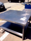 (1) Tabco. Table. 4ft. X 42