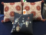 Lot of (3) Assorted Pillows