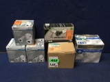 Lot of (6) Assorted Security Lights/Floodlights
